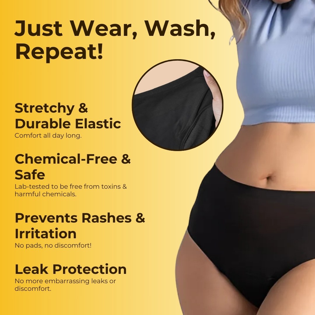 Slimora Leak Proof Underwear for Everyday & Period Leaks