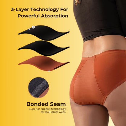 Slimora Leak Proof Underwear for Everyday & Period Leaks